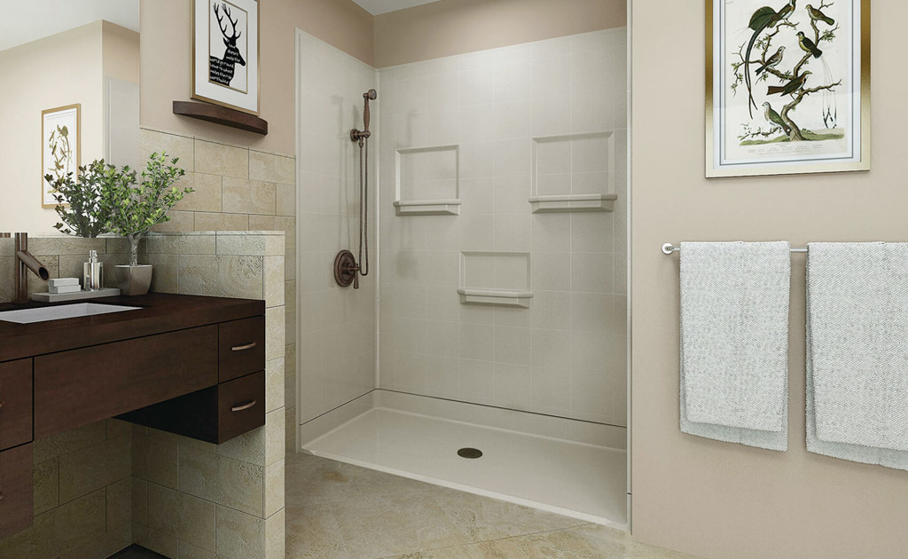 Walk-in shower